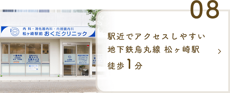 駅近でアクセスしやすい 地下鉄烏丸線 松ヶ崎駅徒歩1分